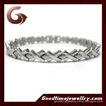 Classic Stainless Steel Magnetic Bracelet (GSB-127)